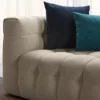 Casa Padrino Luxus Sofa Grau 230 x 96 x H. 74 cm - Wohnzimmer Sofa - Hotel Sofa - Wohnzimmer Möbel - Wohnzimmer Einrichtung - Hotel Möbel - Luxus Möbel - Luxus Einrichtung