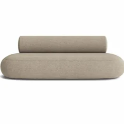 Casa Padrino Luxus Sofa Greige 240 cm - Luxus Wohnzimmer & Hotel Möbel