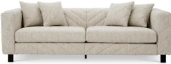 Casa Padrino Luxus Sofa Hellgrau 230 cm - Wohnzimmer & Hotel Möbel
