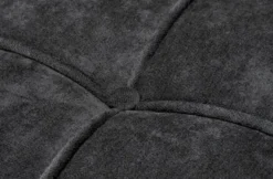 Casa Padrino Luxus Sofa im Barock Stil, schwarzer Samt und schwarze Beine, 230 x 81 x 78 cm