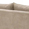 Casa Padrino Luxus Sofa im Barockstil Greige Samt, 222 x 108 x 89 cm - Limited Edition