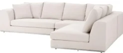 Casa Padrino Luxus Sofa Naturfarbig - Designer Ecksofa