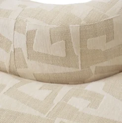 Casa Padrino Luxus Sofa Sandfarben / Schwarz 223 cm - Wohnzimmer & Hotel Interior