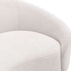 Casa Padrino Luxus Sofa Weiß / Schwarz 230 x 113 x H. 70 cm - Gebogenes Wohnzimmer Sofa - Wohnzimmer Möbel - Wohnzimmer Einrichtung - Luxus Möbel - Luxus Einrichtung - Möbel Luxus