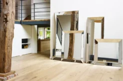 Casa Padrino Luxus Spiegel / Wandspiegel 89 x H. 89 cm - Luxus Kollektion