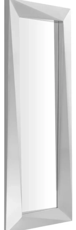 Casa Padrino Luxus Spiegel / Wandspiegel Silber 80 x H. 220 cm - Luxus Qualität