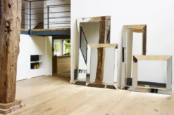 Casa Padrino Luxus Spiegel / Wandspiegel 88 x H. 118 cm - Luxus Kollektion