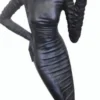 Casa Padrino Luxus Stehleuchte Dame Schwarz H. 187 cm