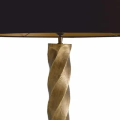 Casa Padrino Luxus Stehleuchte Vintage Messing / Schwarz H. 164 cm - Luxus Leuchten