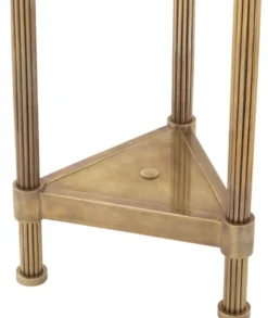 Casa Padrino Luxus Stehleuchte Vintage Messingfarben 70 x 70 x H. 197 cm - Hotel & Restaurant Stehlampe