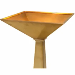 Casa Padrino Luxus Stehleuchte Vintage Messing / Schwarz H. 191 cm - Luxus Leuchten