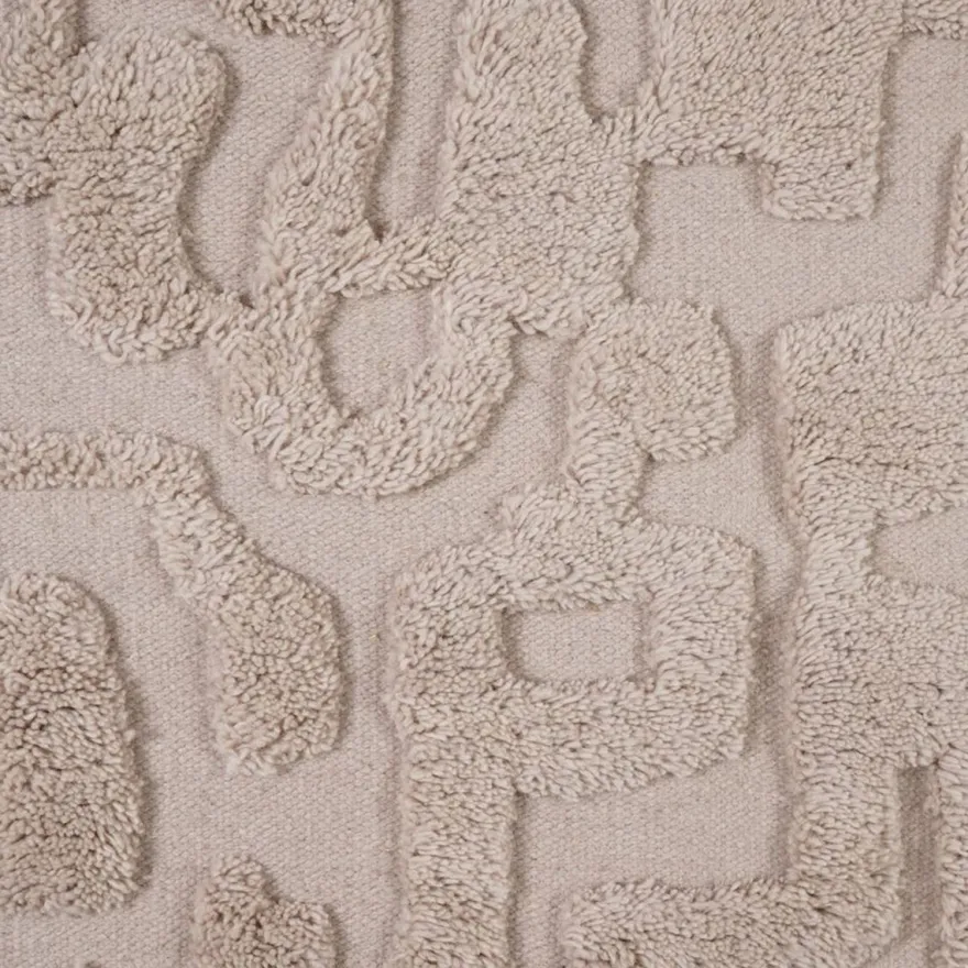 Casa Padrino Luxus Teppich Beige 400 x 300 cm - Rechteckiger Wollteppich