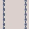 Casa Padrino Luxus Teppich Mäander Muster Blau Creme 300 x 400 cm aus 100% Neuseeland-Wolle