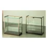 Casa Padrino Luxus Theken-Vitrine 95 x 45 cm H. 95 cm mit 2 LED-Spots - Ladeneinrichtung - Boutique Möbel - Made in Italy