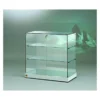 Casa Padrino Luxus Theken-Vitrine 93 x 46 cm H. 90 cm - Ladeneinrichtung - Boutique Möbel - Made in Italy