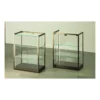 Casa Padrino Luxus Theken-Vitrine 75 x 45 cm H. 95 cm mit LED - Ladeneinrichtung - Boutique Möbel - Made in Italy