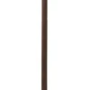 Casa Padrino Luxus Tiffany Stehleuchte Mehrfarbig / Braun Ø 50 x H. 170 cm - Tiffany Stehlampe - Tiffany Leuchten - Tiffany Stehleuchten - Büro Stehleuchten - Wohnzimmer Stehleuchten