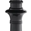 Casa Padrino Luxus Tisch / Beistelltisch Schwarz 75 x H. 75 cm - Hotel Kollektion