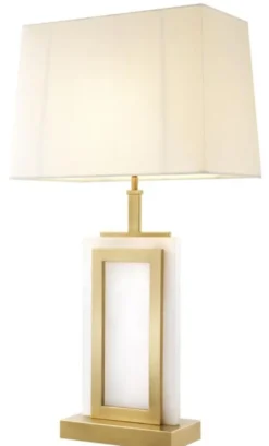 Casa Padrino Luxus Tischleuchte - Designer Lampe