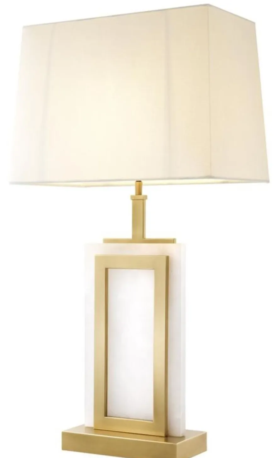 Casa Padrino Luxus Tischleuchte - Designer Lampe