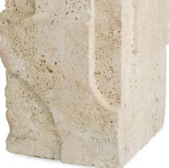 Casa Padrino Luxus Tischleuchte Weiß / Beige H. 76 cm - Luxus Schreibtischleuchten