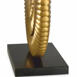 Casa Padrino Luxus Tischleuchte Antik Gold / Schwarz / Beige H. 67 cm - Schreibtischleuchte