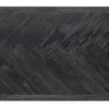Casa Padrino Luxus TV Schrank Schwarz / Silber 185 x 42,5 x H. 60 cm - Massivholz Sideboard mit 4 Türen - Wohnzimmer Möbel - Hotel Möbel - Luxus Kollektion