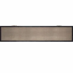 Casa Padrino Luxus TV Schrank Schwarz / Grau / Messing 185 cm - Wohnzimmer & Hotel Möbel