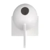 Casa Padrino Luxus Vase Antikweiß 30 x 18 x H. 21 cm - Breite Steingut Vase der OVO Serie mit Old White Glasur - Luxus Deko Accessoires