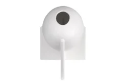 Casa Padrino Luxus Vase Antikweiß 30 x 18 x H. 21 cm - Breite Steingut Vase der OVO Serie mit Old White Glasur - Luxus Deko Accessoires