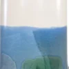 Casa Padrino Luxus Vase Ø 37,5 x H. 47,5 cm - Große Steingut Vase im frei gestalteten Freestyle Finish - Luxus Deko Accessoires