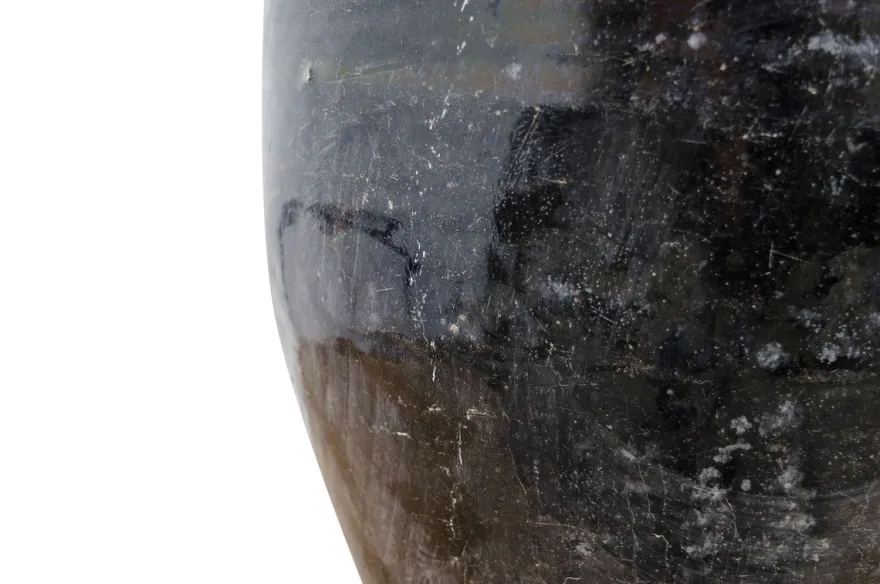 Casa Padrino Luxus Vase Ø 32-37 x H. 52-57 cm - Große Keramik Urnenvase im Antik-Look - Luxus Deko Accessoires