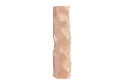 Casa Padrino Luxus Vase Ø 14 x H. 55 cm - Hohe schlanke Vase Abstract aus Steingut mit Dekor in Pastelltönen - Luxus Deko Accessoires