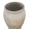 Casa Padrino Luxus Vase 48 x 48 x H. 61 cm - Große Terrakotta Vase im rustikalen Antik-Look - Luxus Deko Accessoires