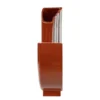 Casa Padrino Luxus Vase 36 x 10 x H. 36,5 cm - Elegante flache Deko Vase Margot aus feinem Steingut - Luxus Deko Accessoires