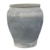 Casa Padrino Luxus Vase 52 x 52 x H. 62 cm - Große Terrakotta Vase im rustikalen Antik-Look - Luxus Deko Accessoires