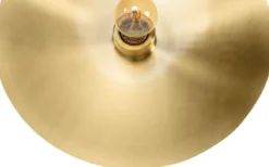 Casa Padrino Luxus Wandleuchte Ø 40 cm - Runde Messing Wandlampe - Hotel & Restaurant Wandleuchte - Luxus Qualität