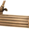 Casa Padrino Luxus Wandleuchte Antik Messing 30 x 34 x H. 21 cm - Hotel Möbel