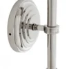 Casa Padrino Luxus Wandleuchte Nickel mit Schwenkarm - 21,5 x 37-50 x 51 cm