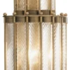 Casa Padrino Luxus Wandleuchte Antik Messingfarben 22,5 x 15 x H. 65 cm - Wohnzimmerlampe