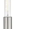 Casa Padrino Luxus Wandleuchte Silber 12,1 x 9,5 x H. 42,6 cm - Hotel & Restaurant Wandlampe