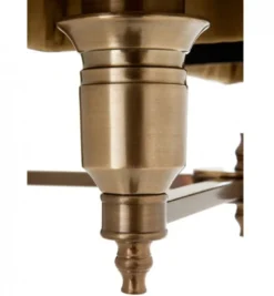 Casa Padrino Luxus Wandleuchte Messing - Luxury Collection