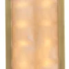 Casa Padrino Luxus Wandleuchte Antik Messing / Alabaster H. 38 cm, B. 15 cm, T. 6 cm