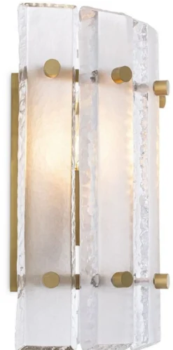 Casa Padrino Luxus Wandleuchte Antik Messingfarben 22 x 13 x H. 26 cm - Wohnzimmer Wandleuchte - Hotel Wandleuchte - Luxus Kollektion