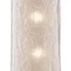 Casa Padrino Luxus Wandleuchte Antik Messing / Weiß 15,9 x 12 x H. 68,6 cm - Hotel & Restaurant Wandlampe - Luxus Qualität
