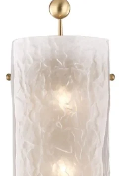 Casa Padrino Luxus Wandleuchte Antik Messing / Weiß 15,9 x 12 x H. 68,6 cm - Hotel & Restaurant Wandlampe - Luxus Qualität