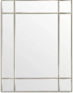 Casa Padrino Luxus Wandspiegel Vintage Messingfarben 140 x 4 x H. 180 cm - Wohnzimmer Spiegel - Schlafzimmer Spiegel - Garderoben Spiegel - Luxus Möbel