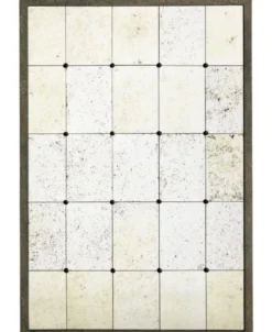 Casa Padrino Luxus Wandspiegel 85 x H. 125 cm - Designer Spiegel mit Stahlrahmen im Antik Look