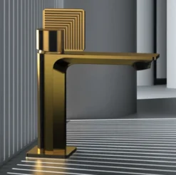 Casa Padrino Luxus Waschtischarmatur Antik Messing - Badezimmer Accessoires - Made in Italy