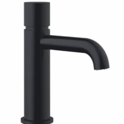 Casa Padrino Luxus Waschtischarmatur Matt Schwarz H. 18,8 cm - Made in Italy